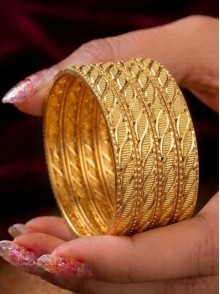 Gold Plated Bangles